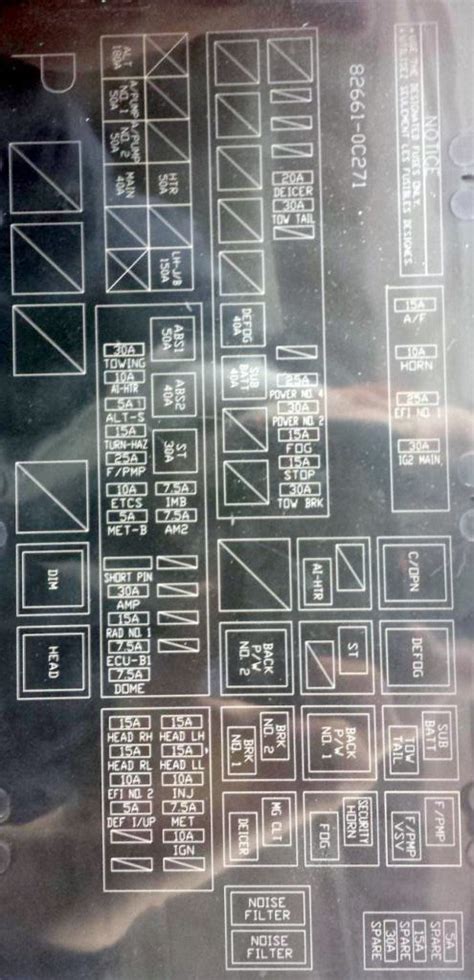 2008 toyota tundra l h junction box location|2007 Toyota Tundra fuse box.